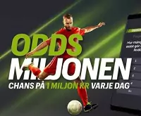 Oddsmiljonen hos ComeOn